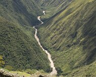 Urubamba valley below