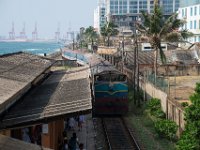 Colombo local train station Kollupitiya