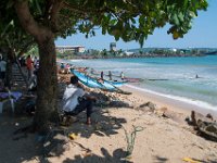 Fishermen pulling nets